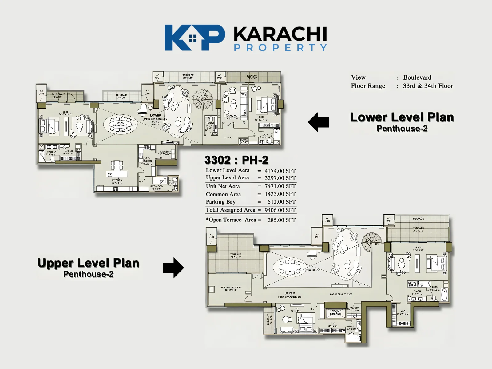 3302 - PH-2 plan map