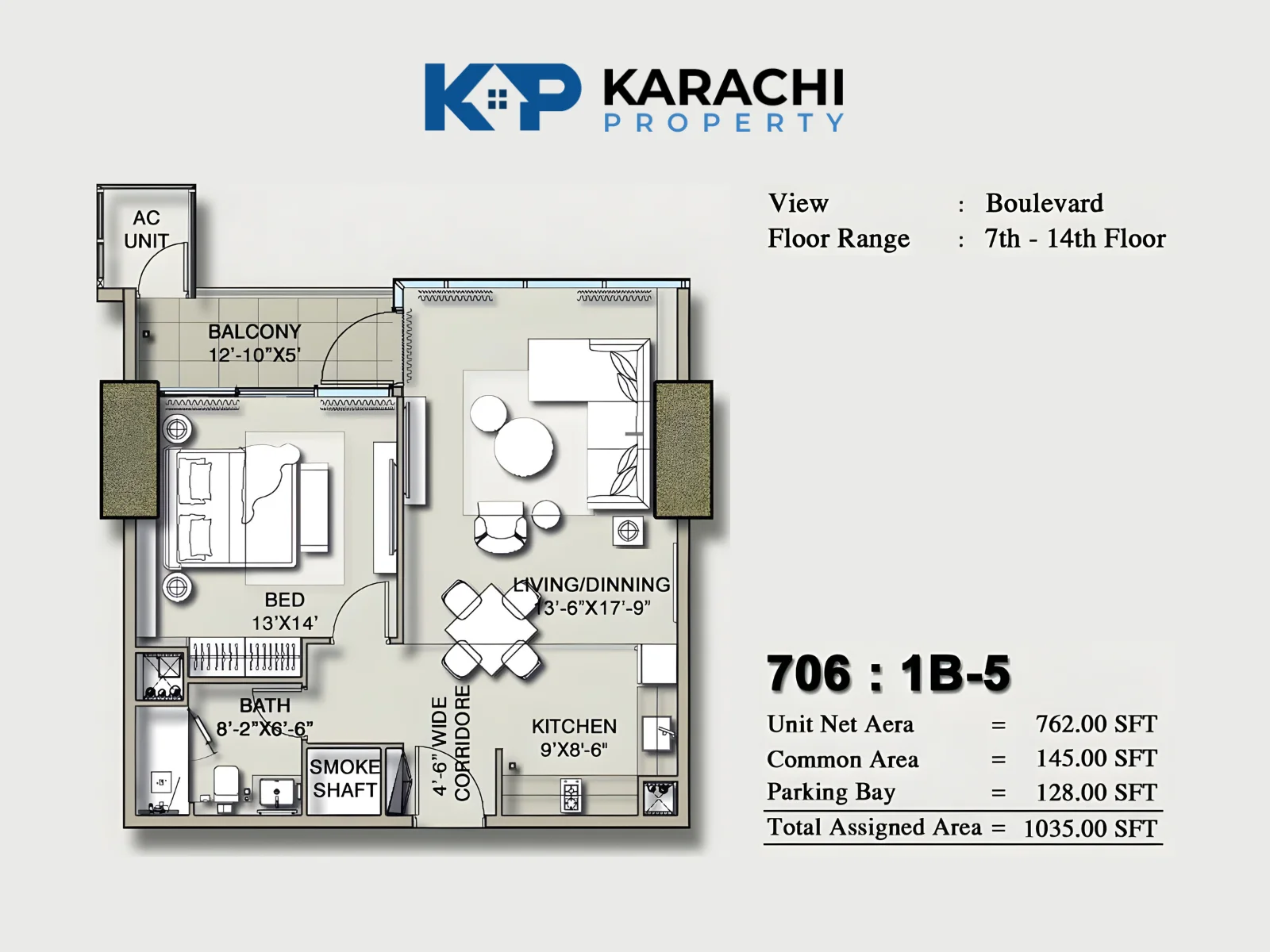 706 - 1B-5 plan map