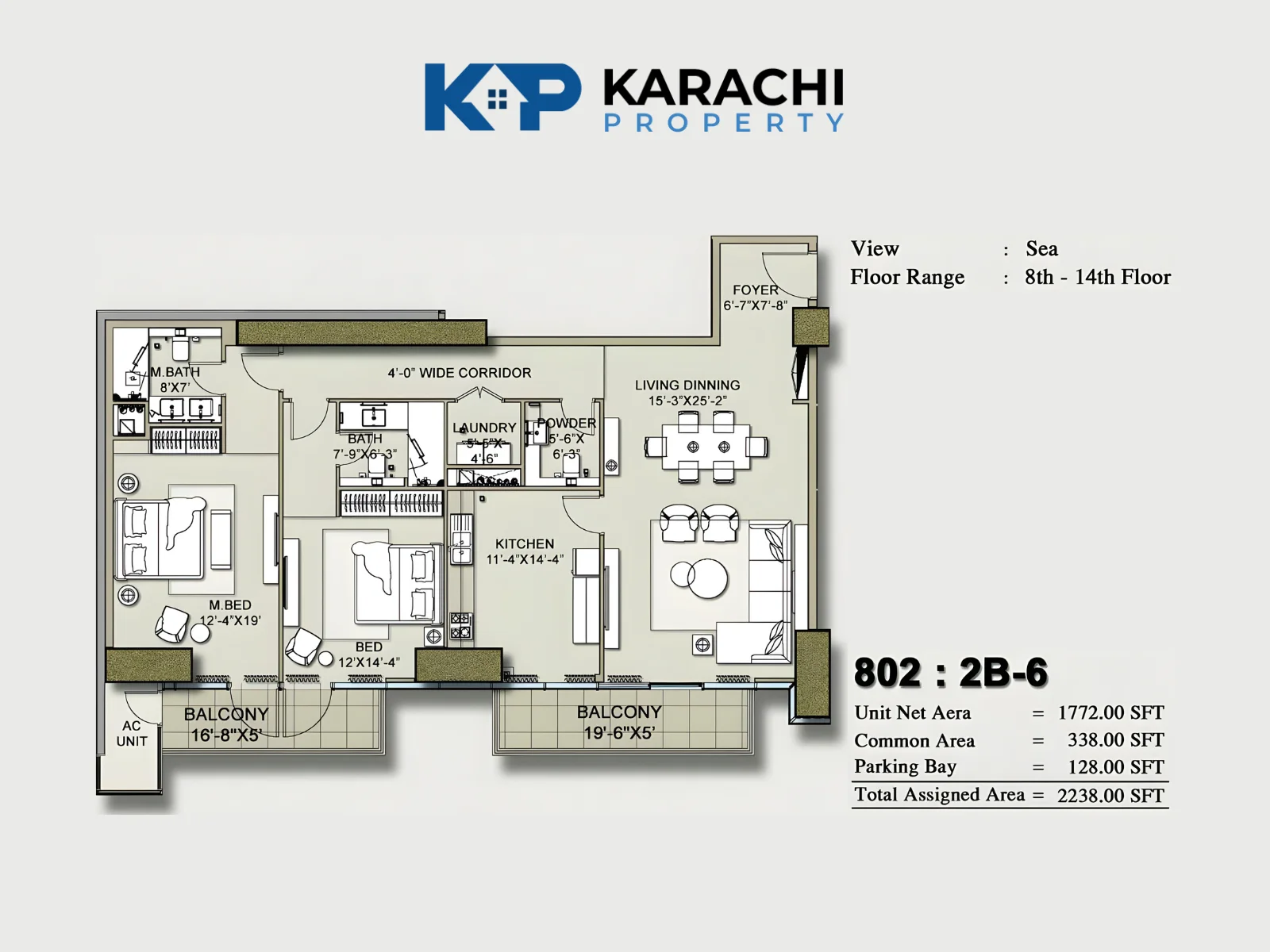 802 - 2B-6 plan map