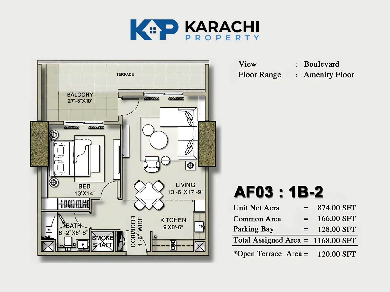 AF03 - 1B-2 plan map