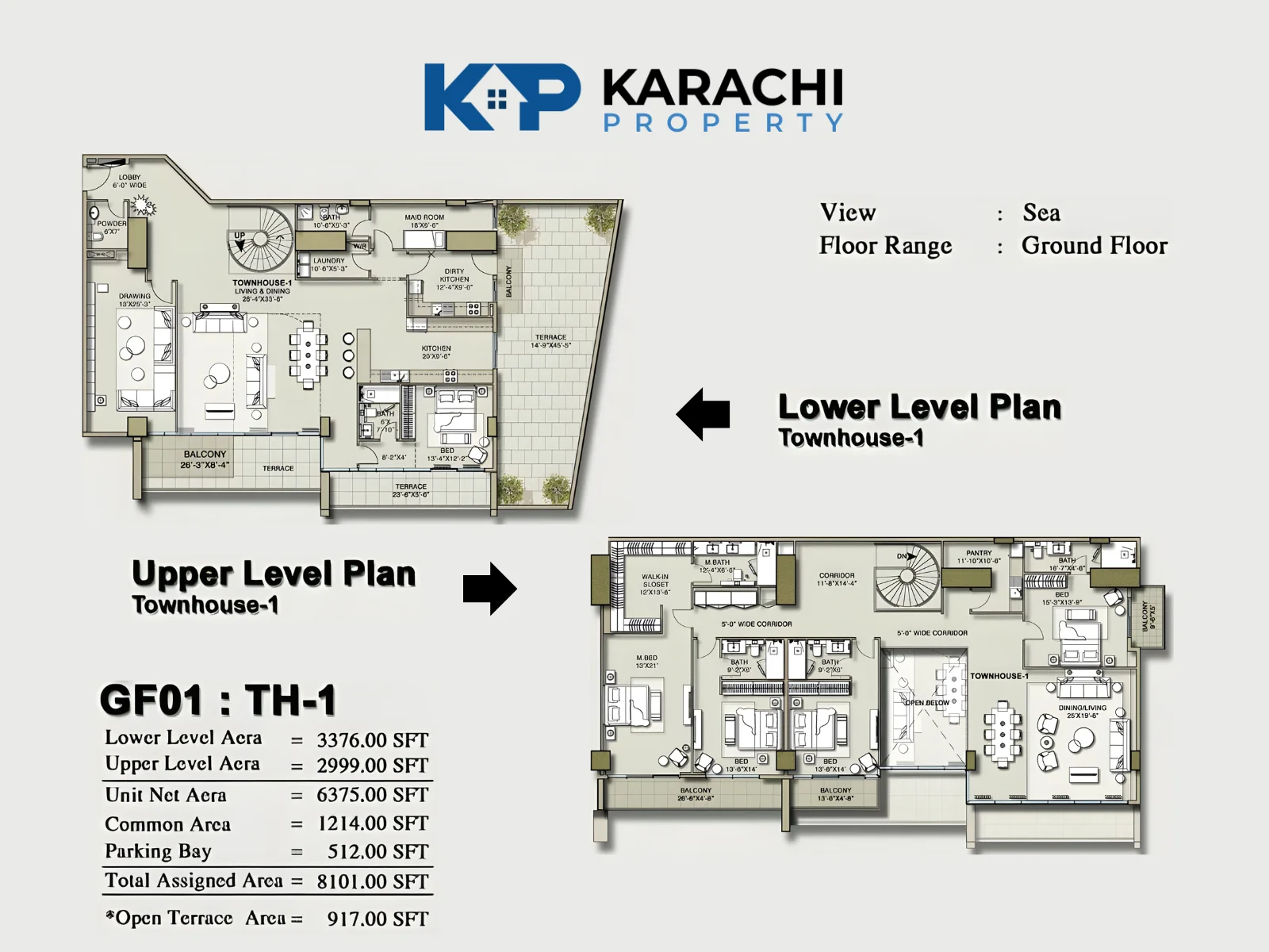 GF01 - TH-1 plan map