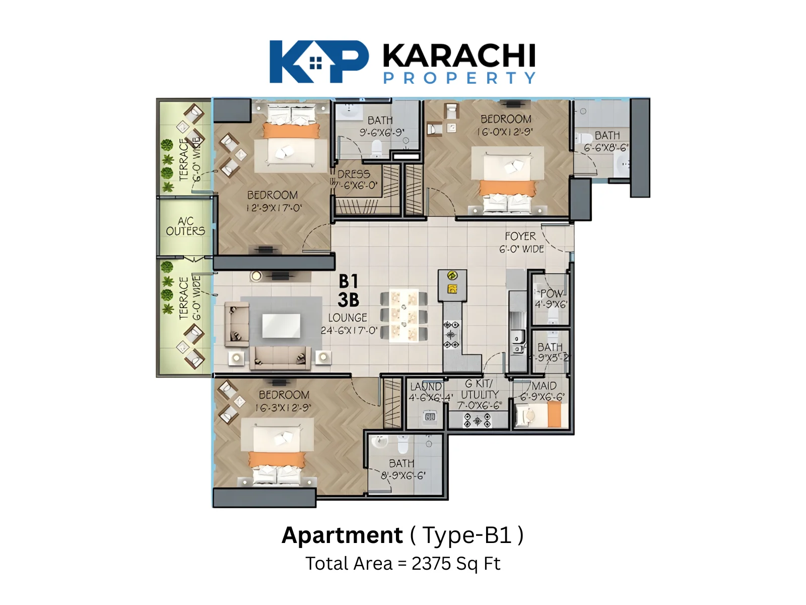 Type-B1 Apartment