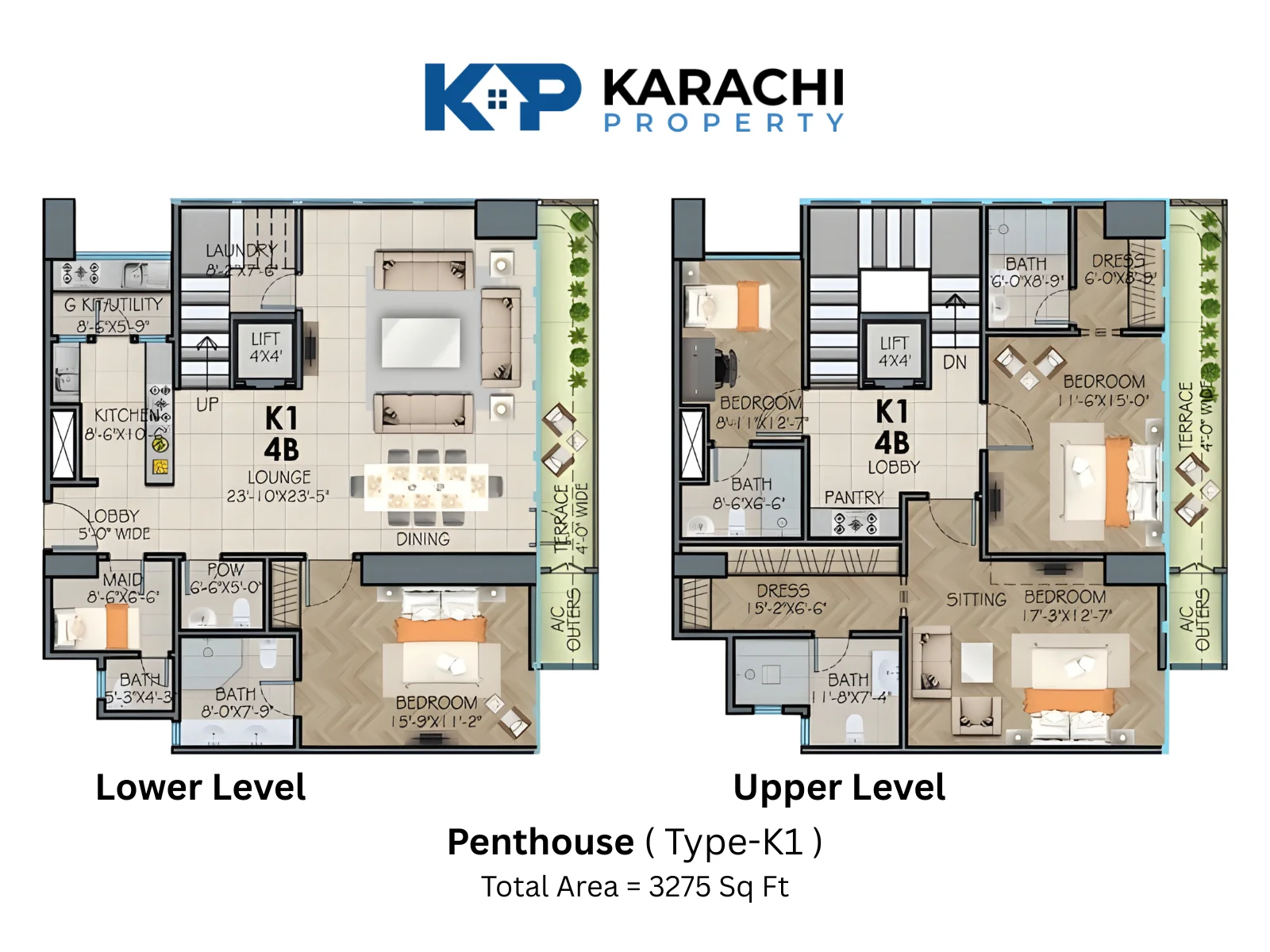 Type-K1 Apartment