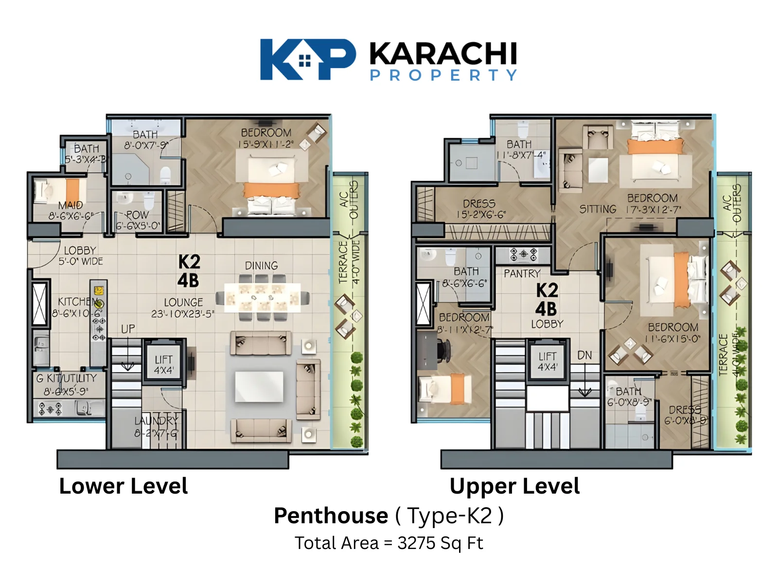 Type-K2 Apartment