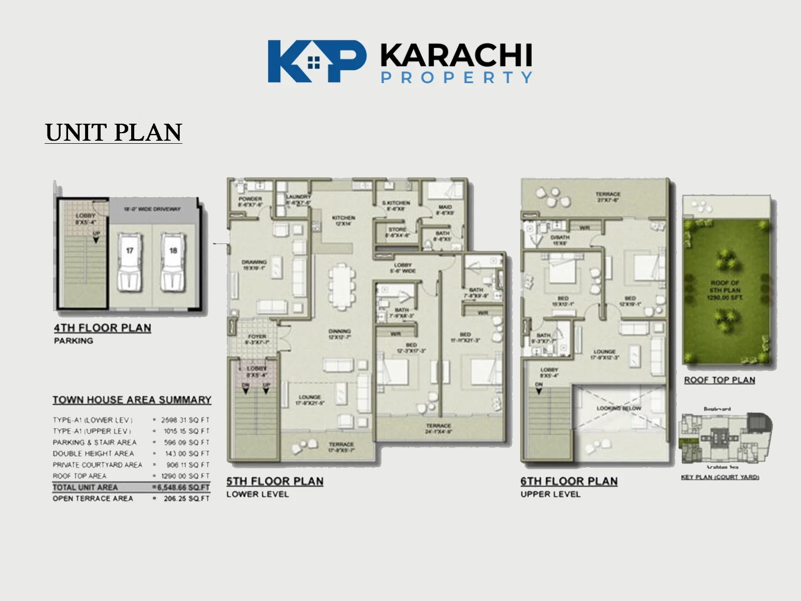 Townhouse Apartment plan