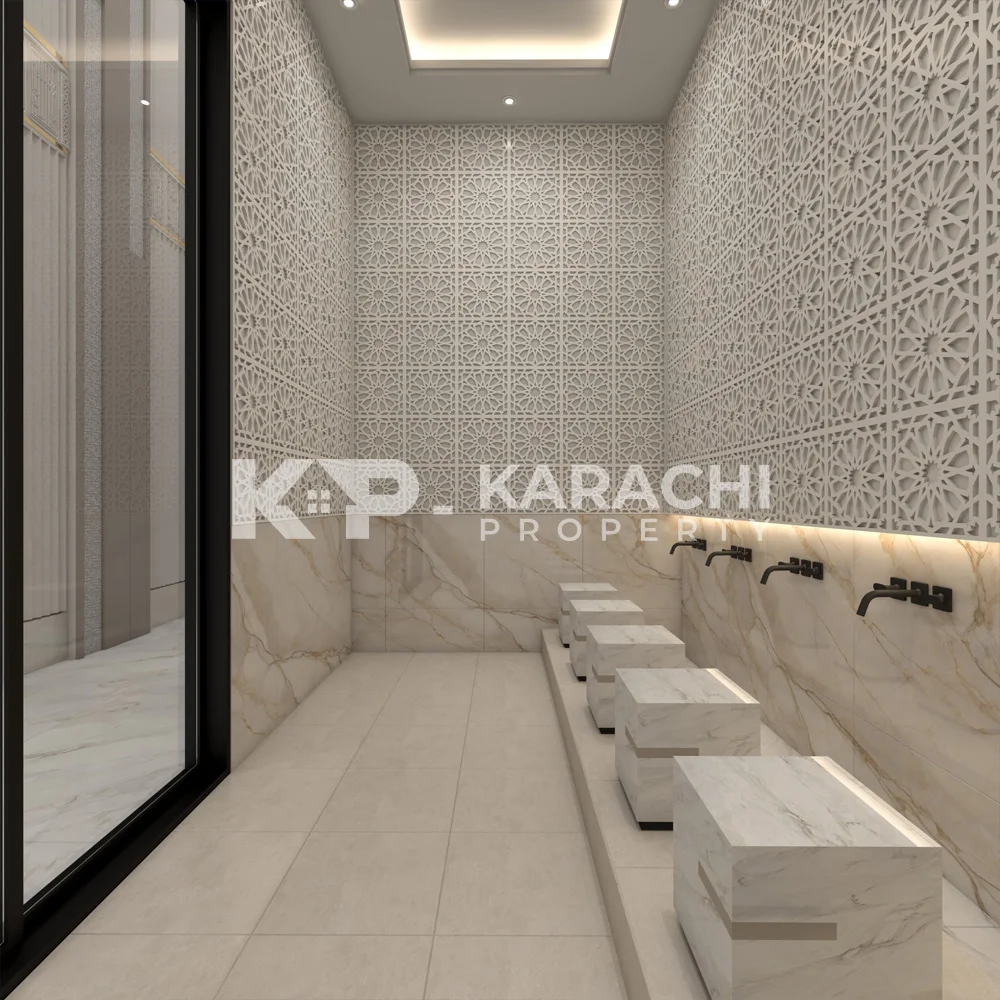 Ablution area