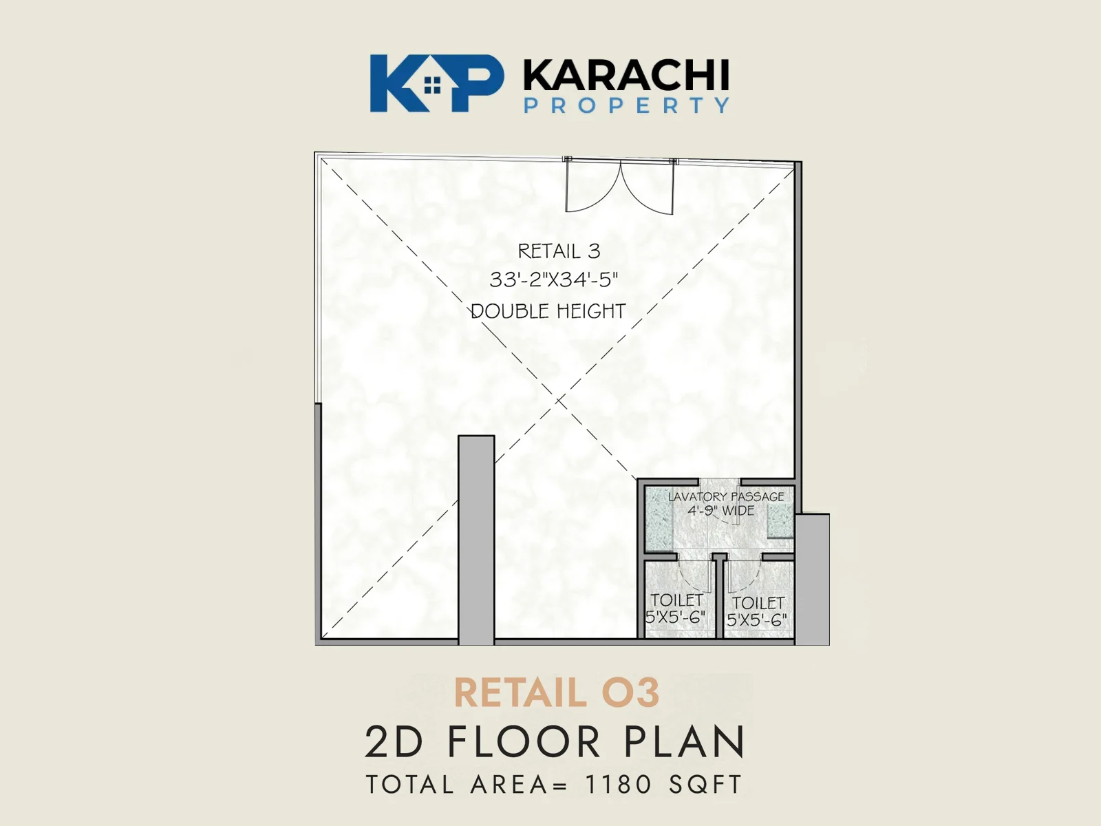 retail outlet 03 plan 1180 sq ft