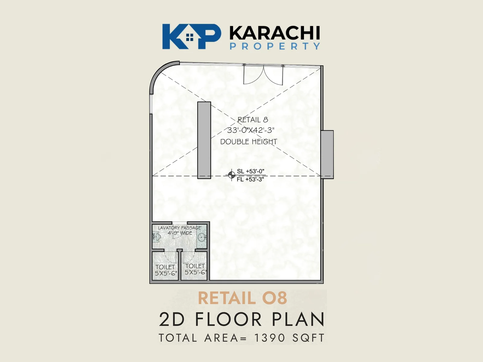 retail outlet 08 plan 1390 sq ft
